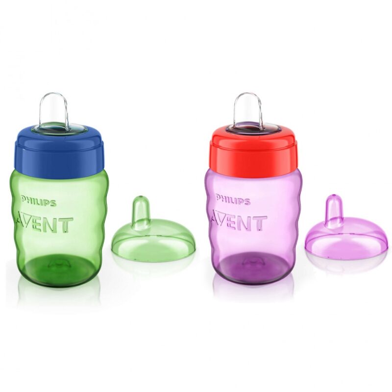 17844.970 لیوان دهنی دار کلاسیک ۲۶۰ میلیلیتر فیلیپس اونت PHILIPS AVENT مدل SCF553 - تصویر 1