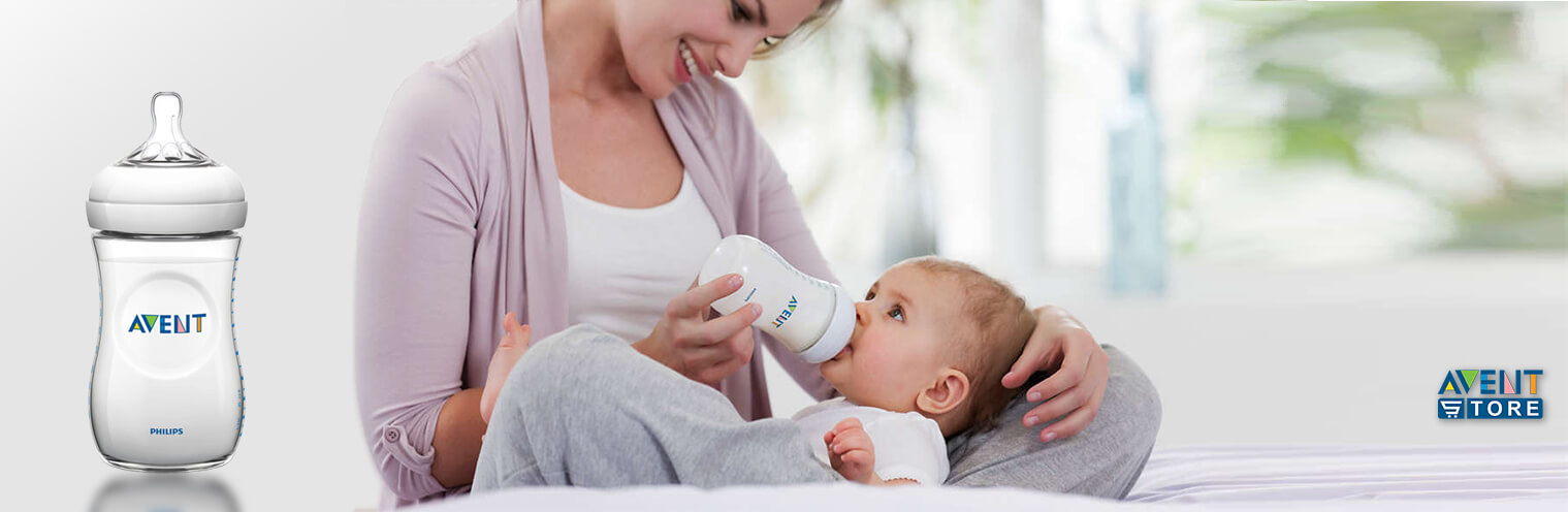 ست شیشه شیر نچرال ۶ تکه فیلیپس اونت PHILIPS AVENT سری UltraSoft مدل SCD301/04 - آبی 3 شیشه شیر نچرال فیلیپس اونت