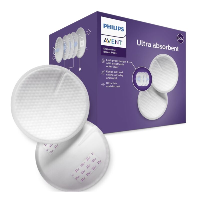 SCF254-60-Cover پد سینه یکبار مصرف ۶۰ عددی فیلیپس اونت PHILIPS AVENT