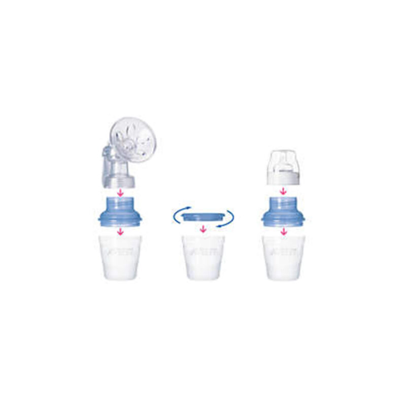 ست ظروف ذخیره غذای کودک ۵ عددی فیلیپس اونت PHILIPS AVENT- بدون جعبه - تصویر 6