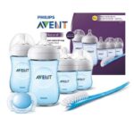 ست شیشه شیر نچرال ۶ تکه فیلیپس اونت PHILIPS AVENT سری UltraSoft مدل SCD301/04 - آبی