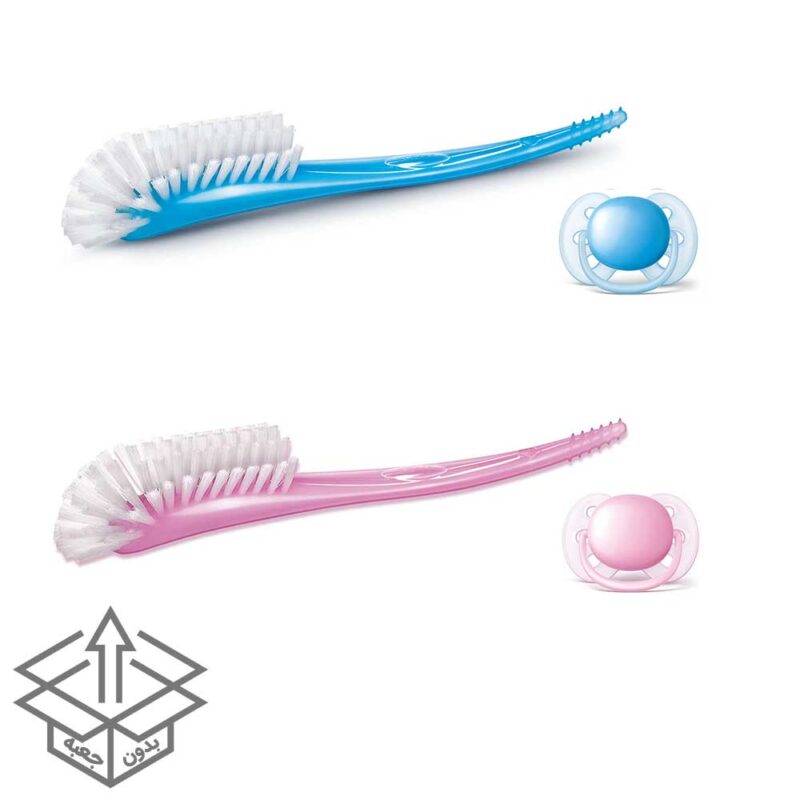 برس شیشه شور همراه با پستانک فیلیپس اونت PHILIPS AVENT - تصویر 1