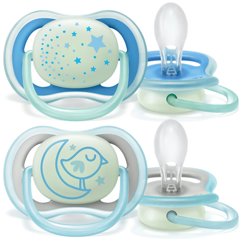 پستانک شب تاب ۶ تا ۱۸ ماه دوتایی فیلیپس اونت PHILIPS AVENT سری UltraAir مدل SCF376/21 2 پستانک شب تاب ۶ تا ۱۸ ماه دوتایی فیلیپس اونت PHILIPS AVENT سری UltraAir مدل SCF376/21 1
