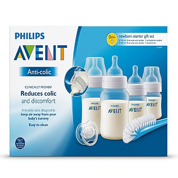 ست آغازین شیشه شیر آنتی کولیک فیلیپس اونت مدل SCD806/60