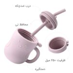 ست ظروف سیلیکونی کودک ۶ تکه مدل پیشی AST860 - تصویر 16