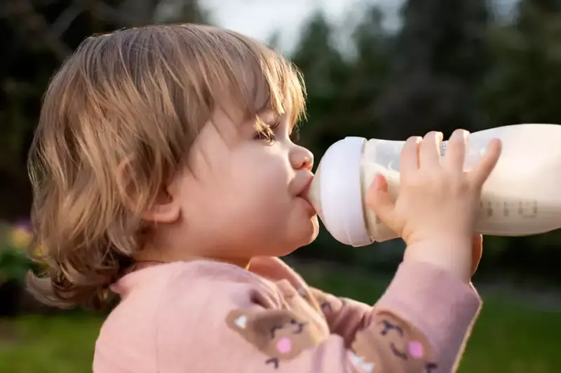 عکس ۲ شیشه شیر نچرال ریسپانس ۳۳۰ میلی لیتر فیلیپس اونت