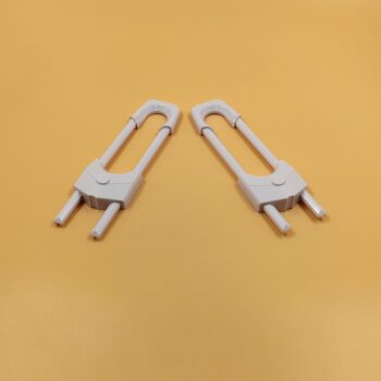 قفل کابینت کودک U شکل مدل ASR833 بسته ۲ عددی