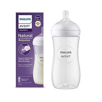 شیشه شیر نچرال ۳۳۰ میلی لیتر فیلیپس اونت PHILIPS AVENT سری Response