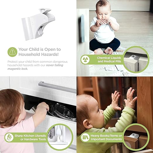 قفل کابینت کودک مگنتی مدل ASE831 1