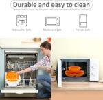 ست ظروف غذای سیلیکونی کودک ۵‌ تکه Pumpkin مدل ASE840 - تصویر 11