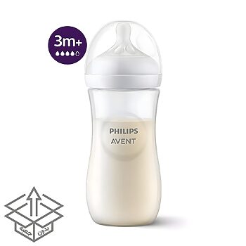 شیشه شیر نچرال ۳۳۰ میلی لیتر فیلیپس اونت PHILIPS AVENT سری Response – بدون جعبه