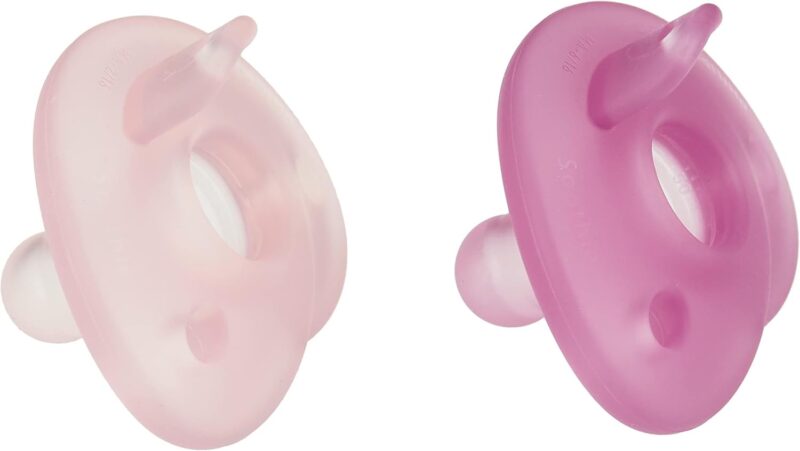 پستانک ارتودنسی انگشتی ۰ تا ۶ ماه دوتایی فیلیپس اونت Philips Avent مدل SCF099/20 - تصویر 4