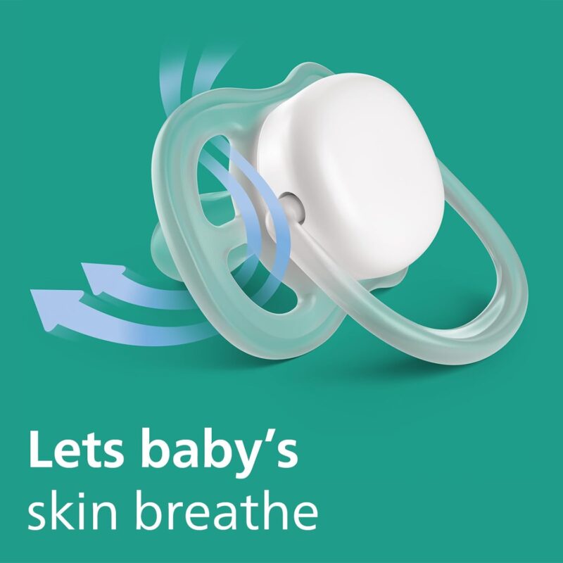پستانک۰ تا ۶ ماه دوتایی فیلیپس اونت PHILIPS AVENT سری UltraAir مدل SCF080/09
