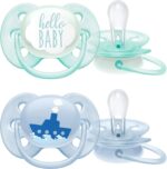پستانک ارتودنسی ۰تا۶ ماه دوتایی فیلیپس اونت PHILIPS AVENT سری Ultrasoftمدل SCF222/01 - تصویر 7