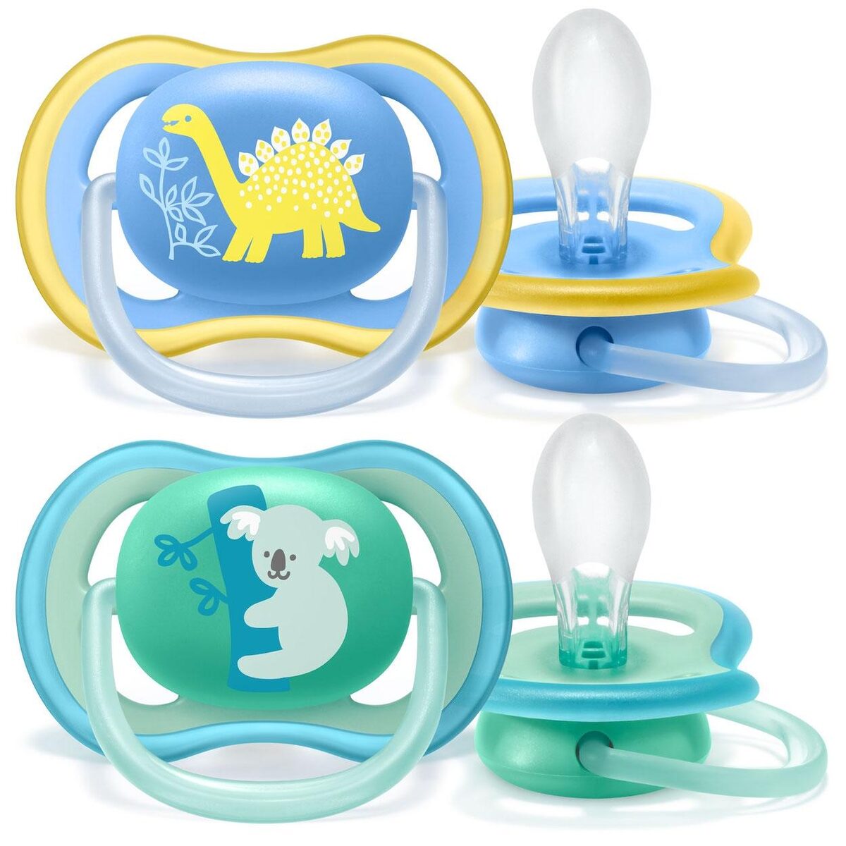 پستانک ارتودنسی بالای ۱۸ ماه دوتایی فیلیپس اونت PHILIPS AVENT سری UltraAir مدل SCF349/11 1