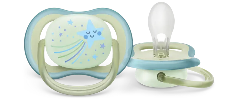 پستانک ارتودنسی ۰ تا ۶ ماه دوتایی شب و روز فیلیپس اونت سری UltraAir مدل SCF085/69 - تصویر 3