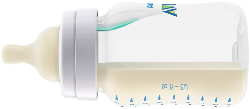 شیشه شیر کلاسیک ۲۶۰ میلی‌لیتر دوتایی با سوپاپ AirFree فیلیپس اونت سری AntiColic - تصویر 5