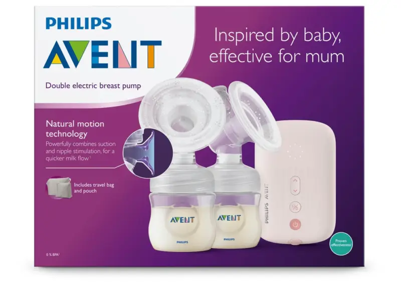 شیردوش برقی دوقلو فیلیپس اونت PHILIPS AVENT مدل SCF393/11 - تصویر 4