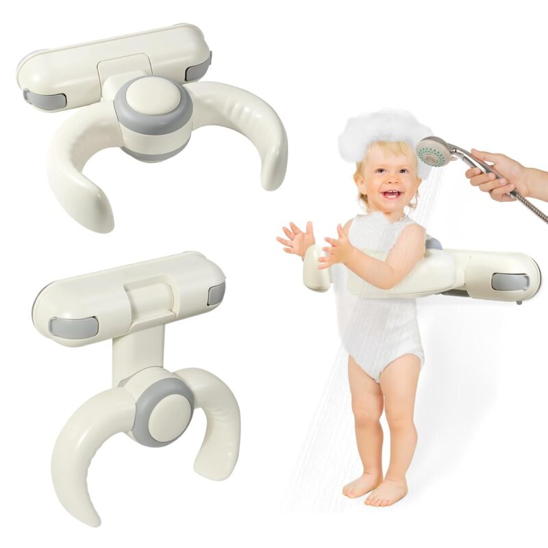 ast920-foldable-baby-bath-wall-stand-cover استند دیواری حمام کودک تاشو مدل AST920