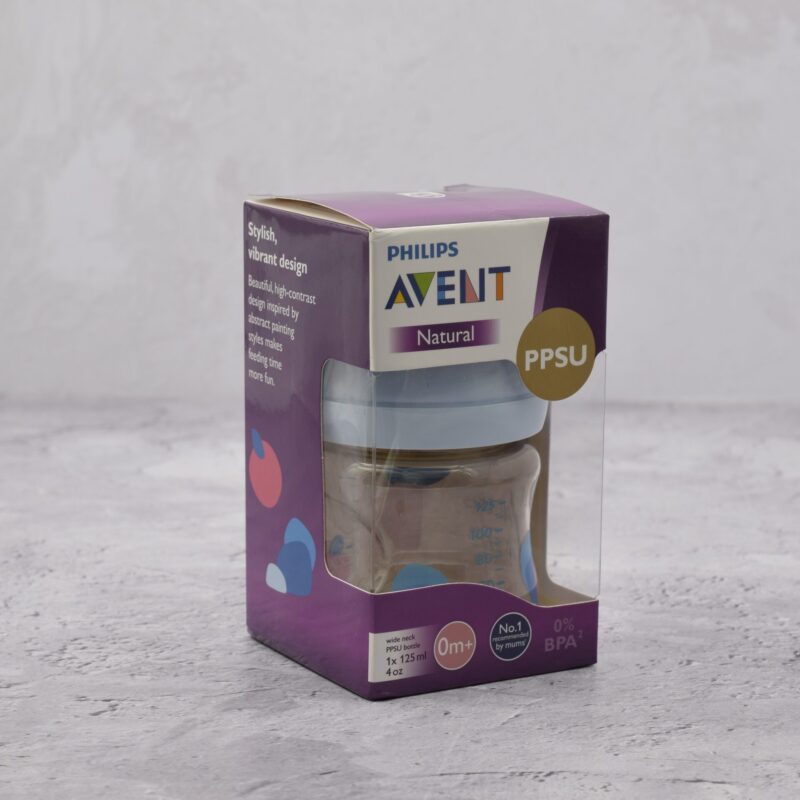 شیشه شیر نچرال ۱۲۵ میلی لیتر PPSU فیلیپس اونت سری UltraSoft - تصویر 4