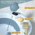 وان حمام کودک جمع‌شو پایه‌دار Ocean Bathtub مدل AST590 - تصویر 9