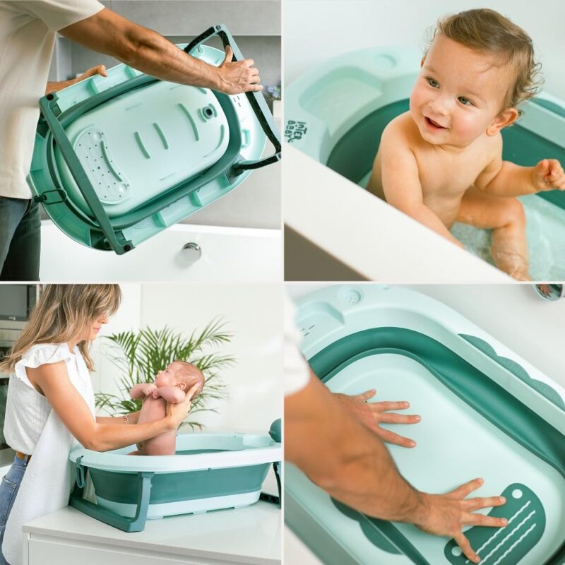 وان حمام کودک جمع‌شو پایه‌دار Ocean Bathtub مدل AST590 - تصویر 2