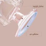 ساختار یکپارچه و سیلیکون نرم بالشتک یدک شیردوش پوشیدنی داپسر DPS-8010