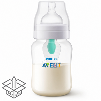 شیشه شیر کلاسیک ۲۶۰ میلی‌لیتر با سوپاپ AirFree فیلیپس اونت PHILIPS AVENT - بدون جعبه