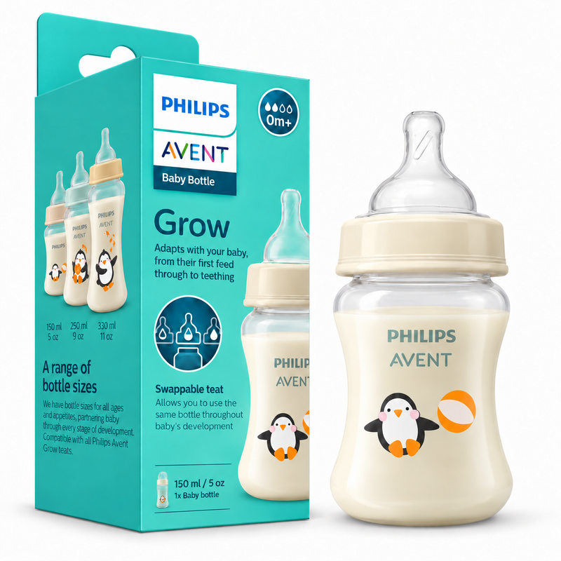 philips-avent-grow-baby-bottle-150ml-scf060-01-cover شیشه شیر ۱۵۰ میلیلیتر فیلیپس اونت سری Grow