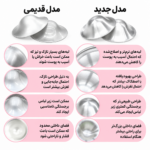 مقایسه طراحی قدیمی و جدید کاپ نقره از نظر لبه‌ها و فضای داخلی